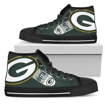 Straight Outta Green Bay Packers High Top Shoes | Favorety CA