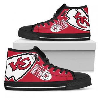 Straight Outta Kansas City Chiefs High Top Shoes | Favorety CA