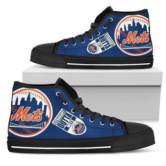 Straight Outta New York Mets High Top Shoes | Favorety AU