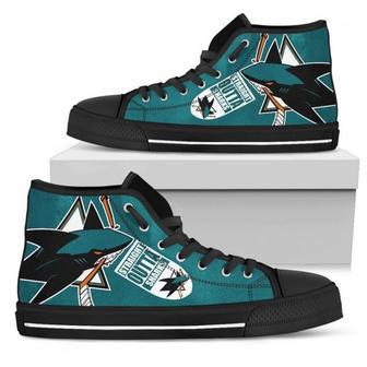 Straight Outta San Jose Sharks High Top Shoes | Favorety UK