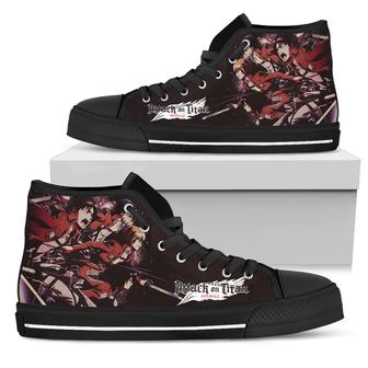 Survey Corps AOT Sneakers High Top Shoes Fan Attack On Titan | Favorety