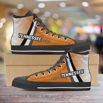 Tennessee Volunteers Basketball Fans Canvas High Top Shoes Sneakers | Favorety AU