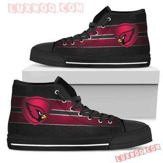 The Shield Arizona Cardinals High Top Shoes Sport Sneakers | Favorety DE