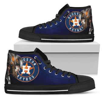 Thor Head Beside Houston Astros High Top Shoes | Favorety CA