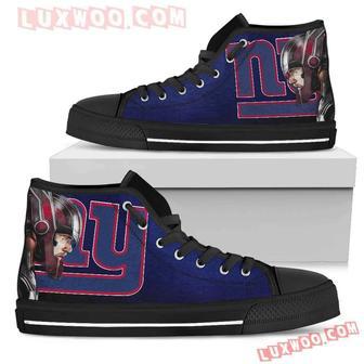 Thor Head Beside New York Giants High Top Shoes Sport Sneakers | Favorety CA