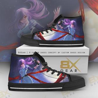 Tokyo Ghoul High Top Shoes Rize Kamishiro With Moon Anime | Favorety CA