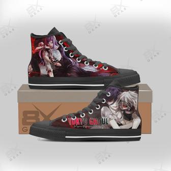 Tokyo Ghoul Sneakers Kaneki Ken and Touka Kirishima High Top Shoes | Favorety DE