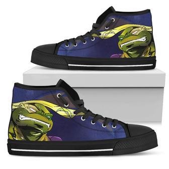 Turtle Los Angeles Chargers Ninja High Top Shoes | Favorety CA