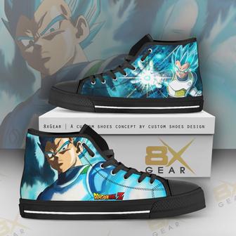 Vegeta High Top Shoes Dragon Ball Anime Sneakers Cosplay Costume | Favorety AU