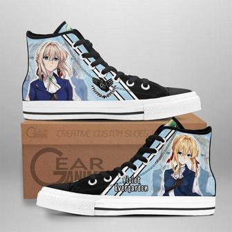 Violet Evergarden High Top Shoes Custom Anime Sneakers - Monsterry AU