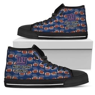 Wave Of Ball New York Giants High Top Shoes | Favorety UK