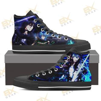 Yuuki and Sinon Sneakers Sword Art Online High Top Shoes - Monsterry