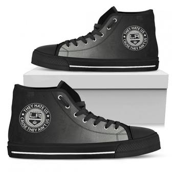 Cool They Hate Us Cause They Us Los Angeles Kings High Top Shoes | Favorety