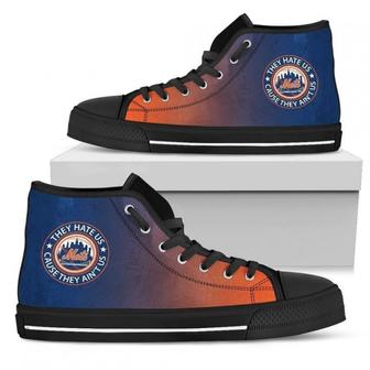 Cool They Hate Us Cause They Us New York Mets High Top Shoes | Favorety