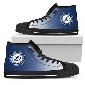 Cool They Hate Us Cause They Us Tampa Bay Lightning High Top Shoes | Favorety AU