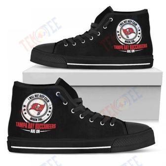 Mens Womens I Will Not Keep Calm Amazing Sporty Tampa Bay Buccaneers High Top Shoes | Favorety DE