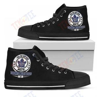 Mens Womens I Will Not Keep Calm Amazing Sporty Toronto Maple Leafs High Top Shoes | Favorety