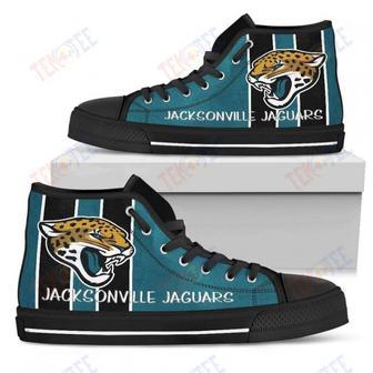 Mens Womens Jacksonville Jaguars High Top Shoes Steaky Trending Fashion Sporty Shoes For Men Custom | Favorety UK