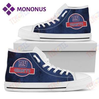 Mens Womens Jurassic Park New York Giants High Top Shoes White For Men And Women Nice And Comfortable | Favorety CA