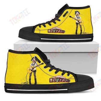 Mens Womens Kyoka Jiro My Hero Academia Sneakers High Top Shoes Anime For Men And Women Nice And Comfortable | Favorety