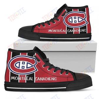 Mens Womens Montreal Canadiens High Top Shoes Steaky Trending Fashion Sporty Shoes For Men Custom | Favorety CA