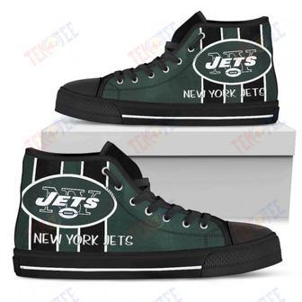 Mens Womens New York Jets High Top Shoes Steaky Trending Fashion Sporty Shoes For Men Custom Shoes | Favorety AU