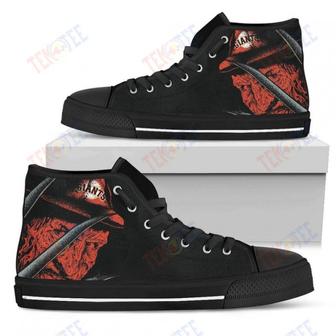 Mens Womens San Francisco Giants Nightmare Freddy Colorful High Top Shoes Printable | Favorety