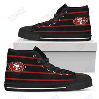 Mens Womens San Francisco High Top Shoes Edge Straight Perfect Circle Shoes | Favorety CA