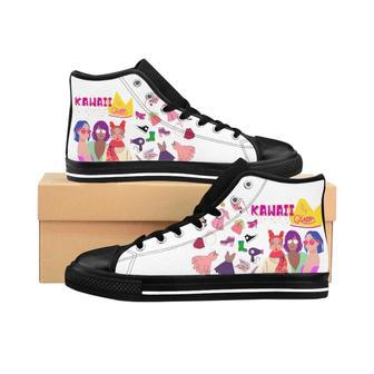 Women'S Kawaii Queen Hightop Sneakers, Kawaii, Pastel Goth, Cute Japanese Harajuku Style Shoes | Favorety DE