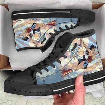 Wonder Woman Character Dc Comic Design For Lovers Gift For Fan Custom Canvas High Top Shoes | Favorety DE