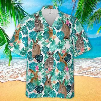 Easter Rabbit Hawaiian Shirt - Easter Hawaiian Shirts For Men & Women - Seseable