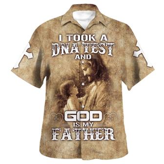 God Is My Father Jesus And Baby Hawaiian Shirts For Men And Women - Seseable