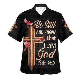 Hummingbird Be Still And Know That I Am God Hawaiian Shirts For Men And Women | Seseable UK