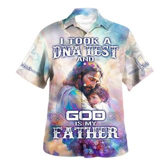 I Took A Dna Test And God Is My Father Hawaiian Shirt - Seseable