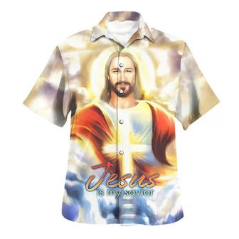 Jesus Is My Savior Jesus Smile Hawaiian Shirts For Men & Women - Seseable