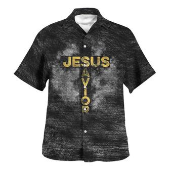 Jesus Is My Savior Not My Religion Hawaiian Shirt - Seseable