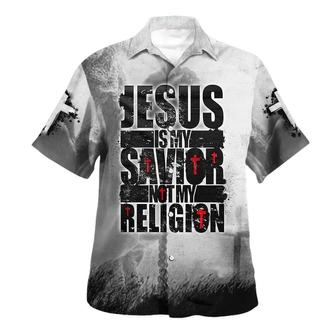 Jesus Is My Savior Not My Religion Hawaiian Shirts For Men & Women - Seseable