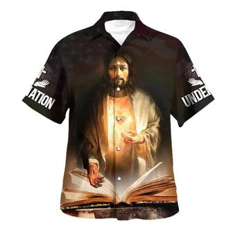 Jesus One Nation Under God Hawaiian Shirts For Men & Women - Seseable