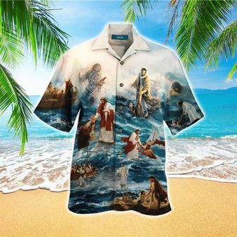 Jesus Saved My Life Jesus Hawaiian Shirt - Christian Hawaiian Shirts For Men & Women - Seseable