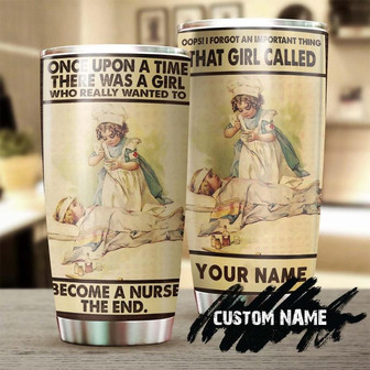 A Girl Who Really Want To Become A Nurse Personalized Tumbler Nurse Tumblerappreciation Nurse Giftnurse Thank You Giftgift For Nurse - Thegiftio UK