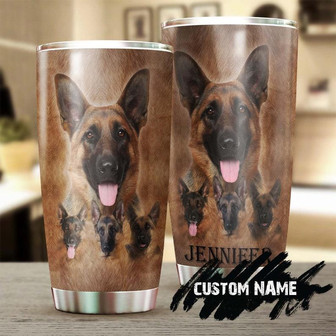 Awesome German Shepherd Personalized Dog Tumblergerman Shepherd Mom Gift German Shepherd Dad Giftgift For Dog German Shepherd Lover - Thegiftio UK