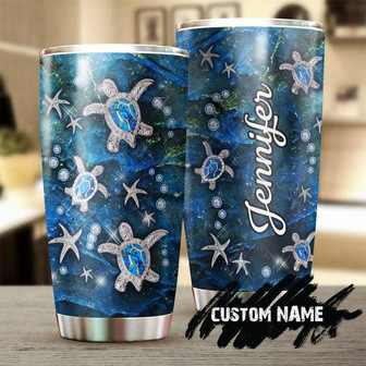 Baby Sea Turtle Jewelry Style Personalized Tumblerturtle Presentunique Tumblerbirthday Christmas Gift For Turtle Lover - Thegiftio UK
