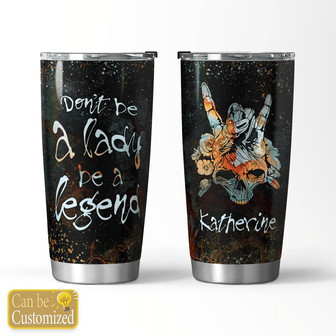 Be A Legend Personalized Tumbler - Thegiftio UK