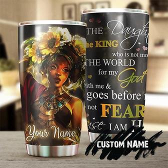 Beautiful Strong Daughter Of The King Personalized Tumblerbirthday Gift Christmas Gift For Daughter From Mom - Thegiftio UK