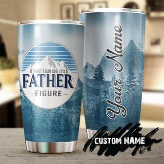 Beer Dad Father Figure Personalized Tumblerbirthday Christmas Gift Father'S Day Gift For Dad From Son Daughter - Thegiftio UK