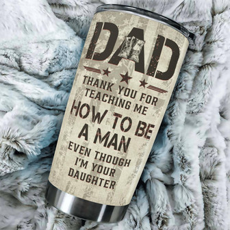 Behind Every Daughter Tumbler - Thegiftio UK