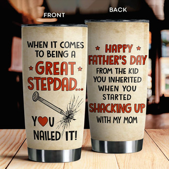 Being A Great Stepdad Tumbler - Thegiftio UK