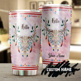 Bohemian Folk Skull Bohemian Style Personalized Tumblerboho Turtle Tumblergypsy Gift Bohemian Gift For Her For Turtle Lover - Thegiftio UK