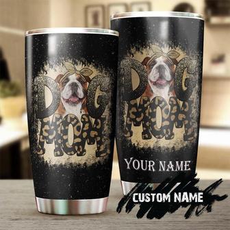 Bulldog Dog Mom Personalized Tumbler Gift For Bulldog Dad For Bulldog Mom Gift For Bulldog Lover Bull Dog Gift Idea - Thegiftio UK