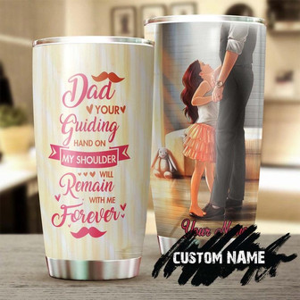 Dancing Girl With Her Dad Personalized Tumblerbirthday Gift Christmas Gift Father'S Day Gift For Dad From Daughter Gift For Daughter Dancer - Thegiftio